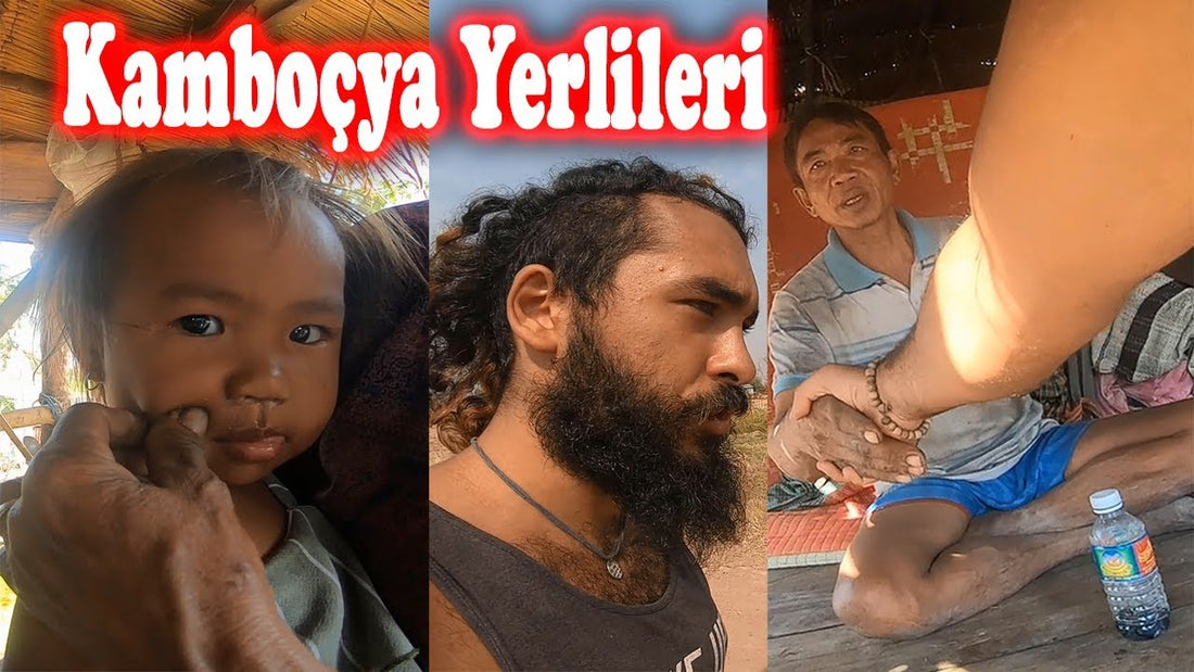 Kamboçya’da köy hayatı ve doğal yaşamı anlatan video kapağı.