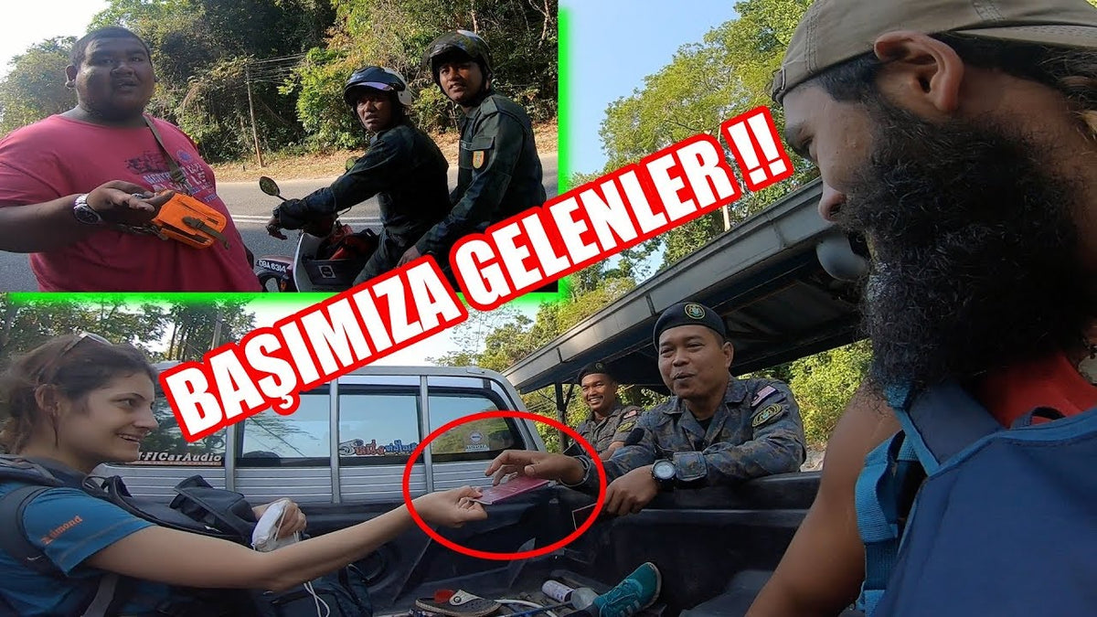 Koreli arkadaşımız ve iki Türk’ün Malezya’ya girişte yaşadığı zorlukları anlattığımız vlogdan bir kare.