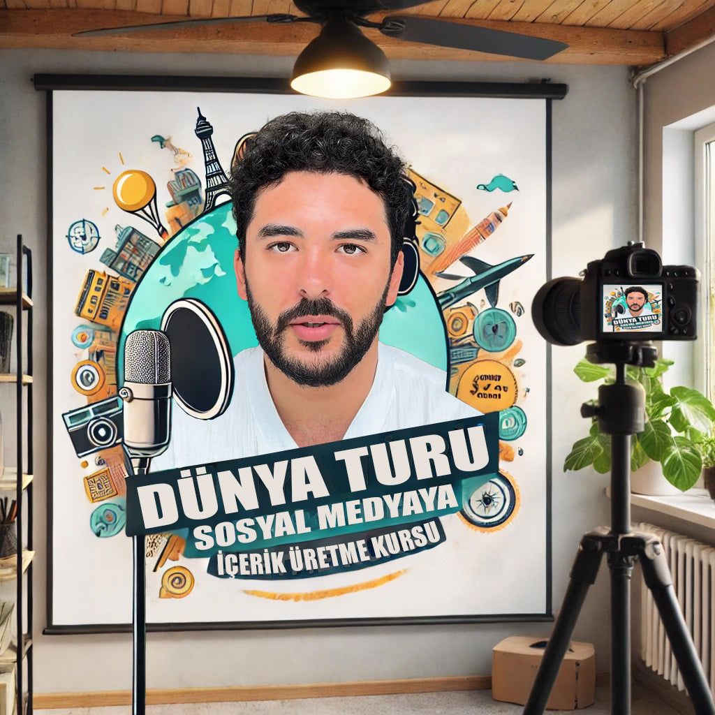 Dünya Turuna Çıkmayı ve Sosyal Medyada İçerik Üretmeyi Öğrenin!